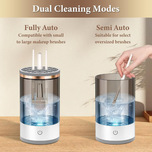 Electric Makeup Brush Cleaner – USB Automatic Brush